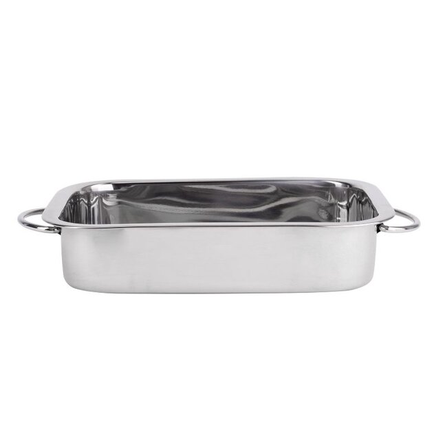 Lasagneschaal - Bakvorm - RVS - 32x23cm