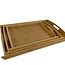 Ceruzo Bambus-Serviertabletts - 3er-Set