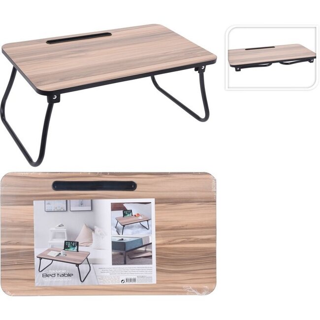 Bedtafel - inklapbaar - 52x30x22cm