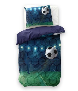 Little Monster Live voetbal Blauw 140 x 200/220