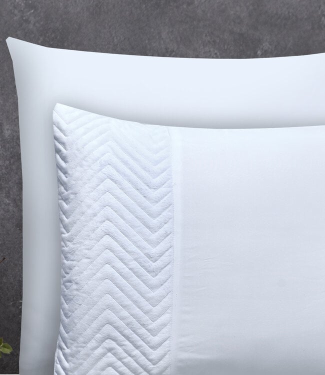 DD Fluweel Crossline Wit 240 x 200/220