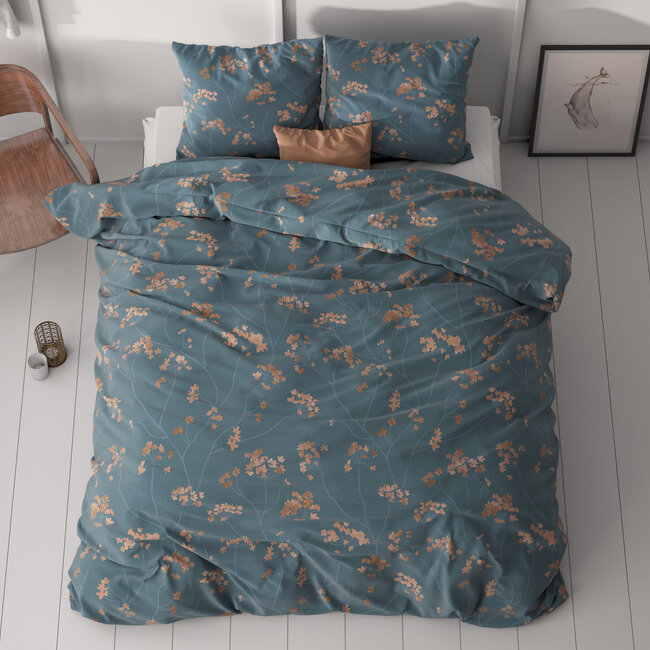 Gia blauw 140 x 220