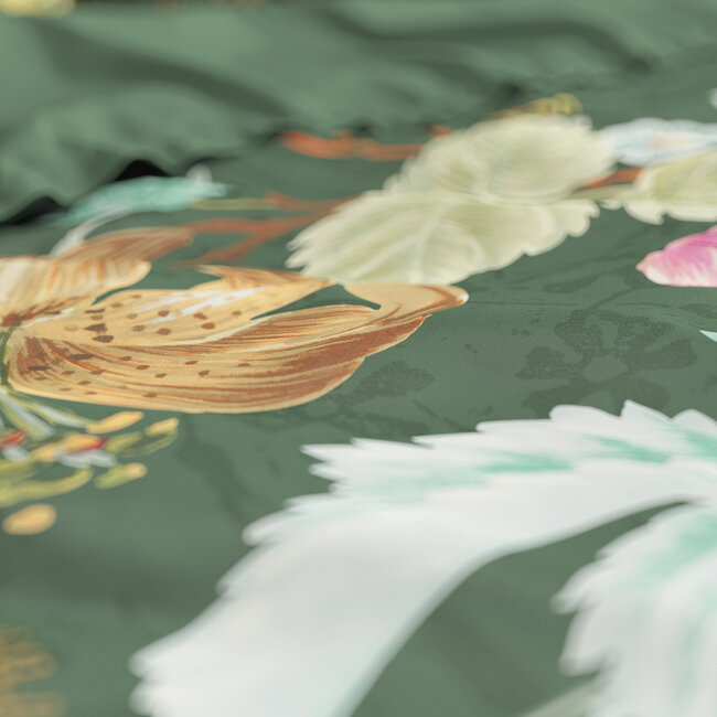 Chanda olijfgroen 240 x 220 cm