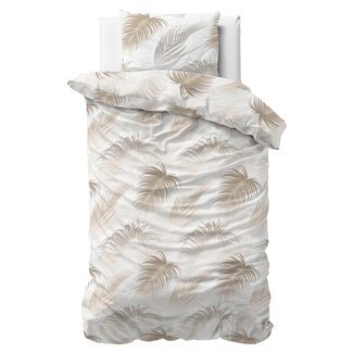 Sleeptime Jayda taupe 140 × 220 - Duvet Cover