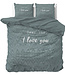 I Love Bed Groen 200 x 200/220