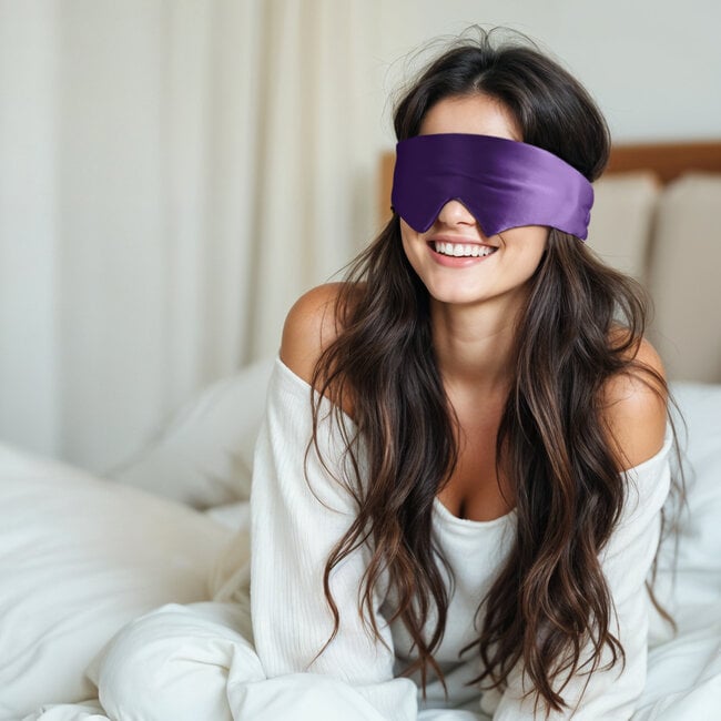 Purple Pillo Sleeping mask for deep sleep Purple 68 × 12