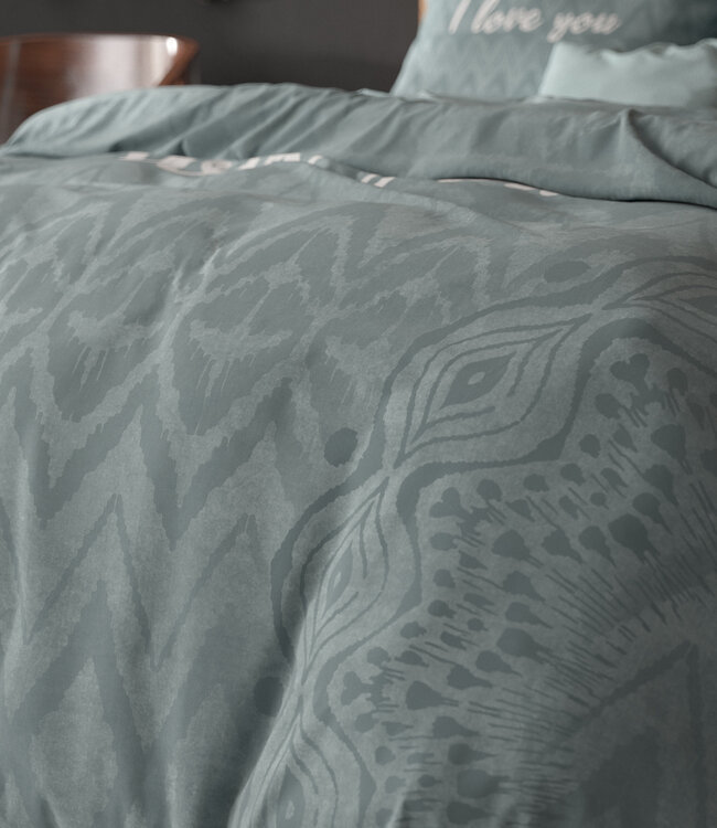 I Love Bed Groen 200 x 200/220