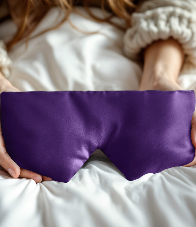 Slaapmasker voor diepe slaap Paars 68 x 12