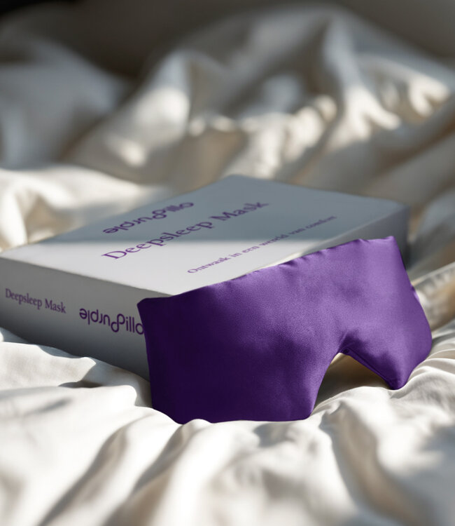 Slaapmasker voor diepe slaap Paars 68 x 12