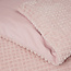 Sleeptime Checked Teddy Pink 240 × 200/220 - Duvet Cover