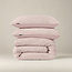 Sleeptime Checked Teddy Pink 240 × 200/220 - Duvet Cover