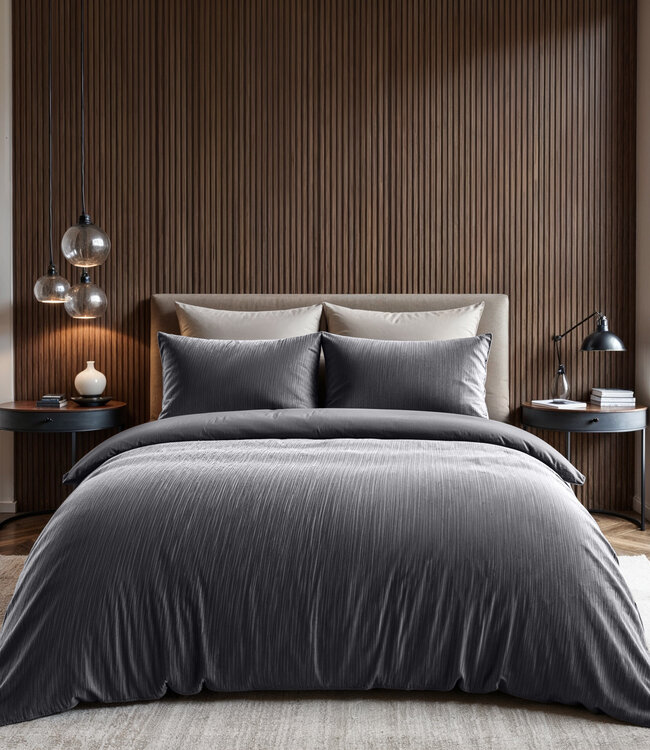 Fluweel Cartier Antraciet 140 x 220