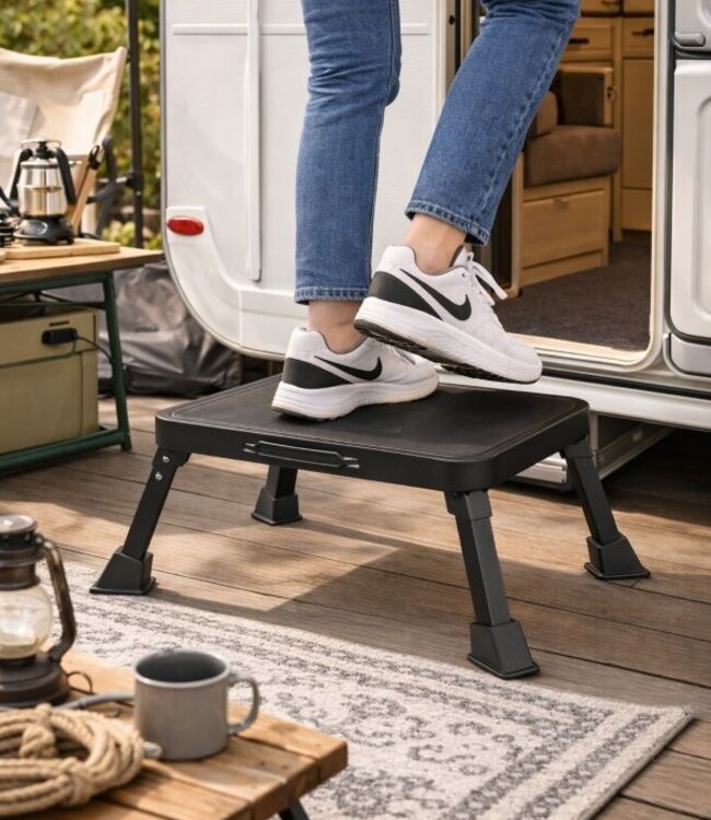 Opstapkruk - Inklapbaar - Camping - Caravan - Keuken