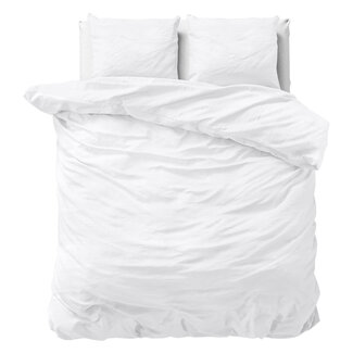 Dreamhouse Stonewashed white 140 × 220 - Duvet Cover