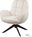 Elvis draaifauteuil 360° - Monet - Parel 0855