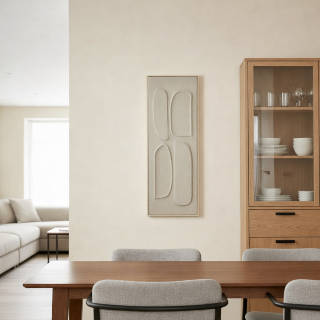 Wanddecoratie  Bruin