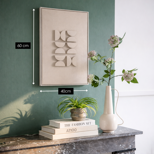 Wanddecoratie  Lichtgrijs