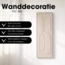 Wanddecoratie  Bruin