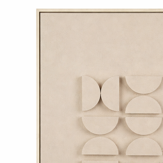 Wanddecoratie  Lichtgrijs