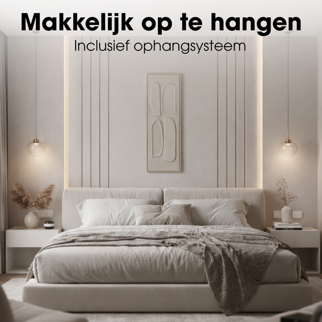 Wanddecoratie  Bruin