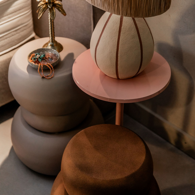 Bijzettafel Zea Bruin