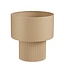 Mica Decorations Bloempot binnen Lux Lichtbruin