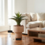 Mica Decorations Lux Indoor Plant Pot - Light Brown - H33 × Ø31.5 cm
