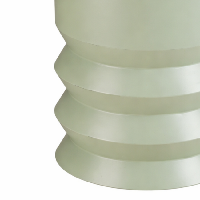Mica Decorations Mart Beistelltisch aus Eisen - Grün - H46 × Ø30 cm