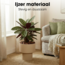 Mica Decorations Lux Indoor Plant Pot - Light Brown - H33 × Ø31.5 cm