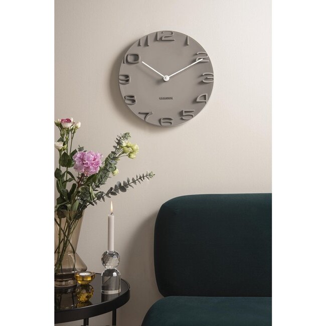 Wandklok aan de rand