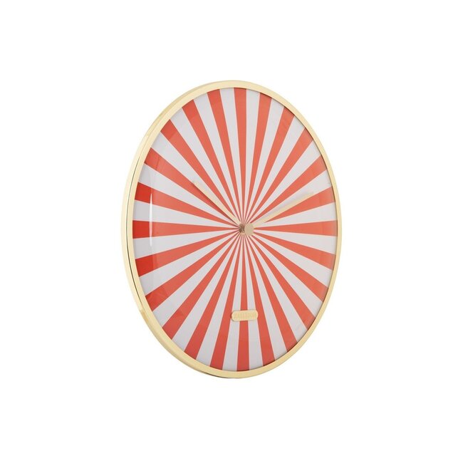 Wandklok Candy Swirl Dome