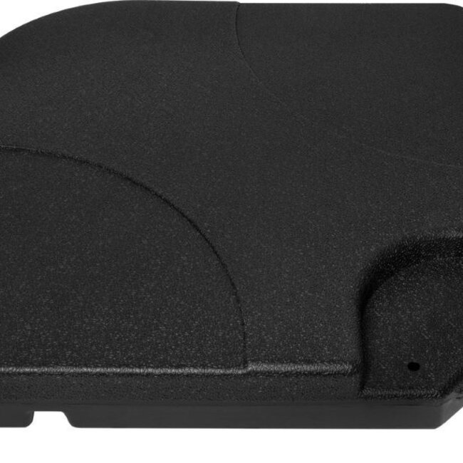 Parasoltegels - Vulbaar tot 80 kg - 4 Tegels - voor Kruisvoet