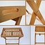 Ceruzo Malibu Klapp-Beistelltisch mit abnehmbarem Tablett - 50 × 30 × 50 cm