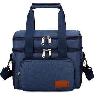 Ceruzo Geïsoleerde Koeltas - Lunchtas 14 Liter - Blauw