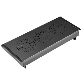 Ceruzo Warmhalteplatte/Rechaud mit 3 Brennern