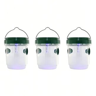 Ceruzo Wasp catcher - 3 pieces - Solar - UV LED