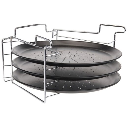 Excellent Houseware Pizzabakset – 4 delig – non-stick