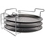 Excellent Houseware Pizza-Backset mit Antihaftbeschichtung - 4-teilig