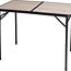 Campingtafel - 90x60 cm - Hoogte verstelbaar