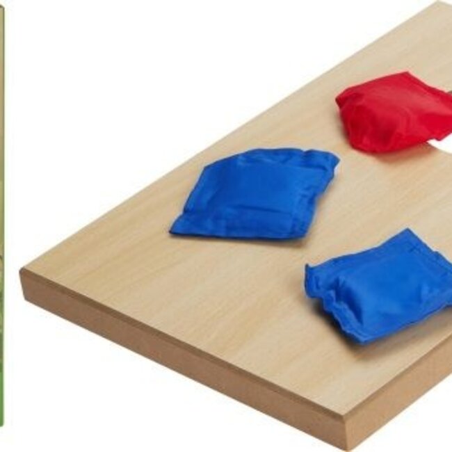Beanbag-Wurfspiel mit 4 Wurfsäckchen - 40 × 26,6 × 2,5 cm