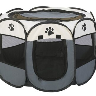 Ceruzo Faltbarer Welpenauslauf - 73 × 73 × 45 cm