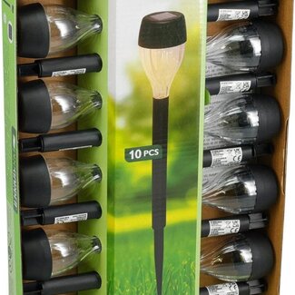 Solar Tuinlamp LED - 10 stuks