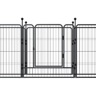 Ceruzo Hondenren met Deur - Hoogte 60 cm - Omtrek 480cm