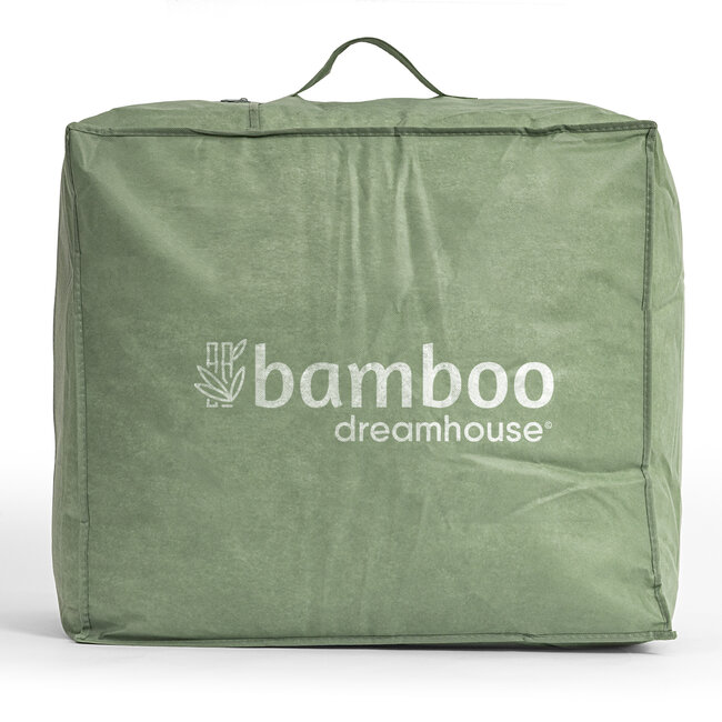 Bamboe Hoofdkussen Wit 60 x 70 cm
