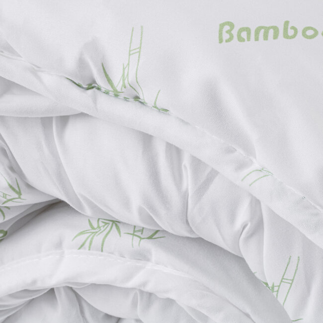 Bali Bamboe Touch Dekbed Wit 200 x 200