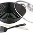 Wok - Gietijzer - Deksel met Aromaknop