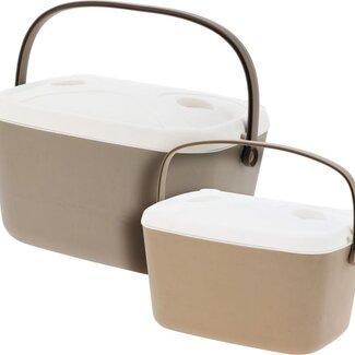 Koelboxen set - Taupe - 30 en 15 Liter