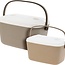 Koelboxen set - Taupe - 30 en 15 Liter