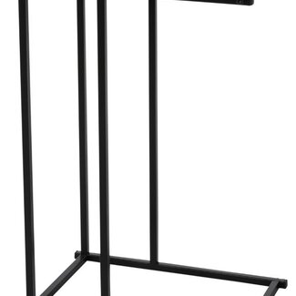 Bijzettafel - Zwart - 40x26x58 cm