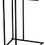 Bijzettafel - Zwart - 40x26x58 cm